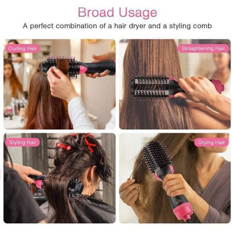 One step 3-in-1 Hair Dryer & Straightener  (Premium Quality)