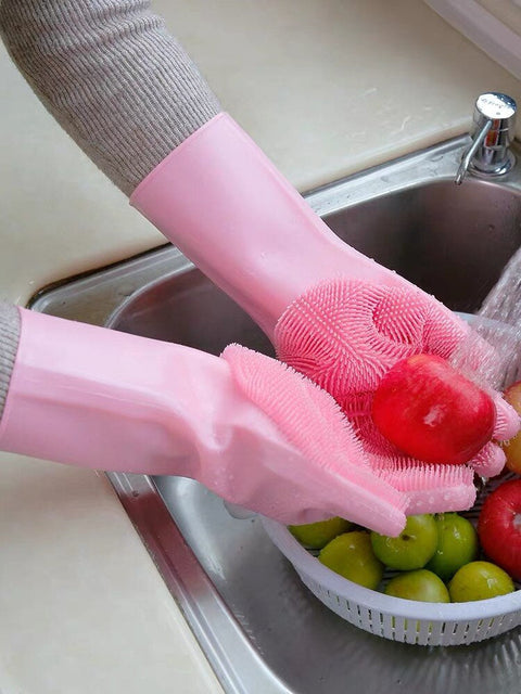 Magic Reusable Silicone Gloves