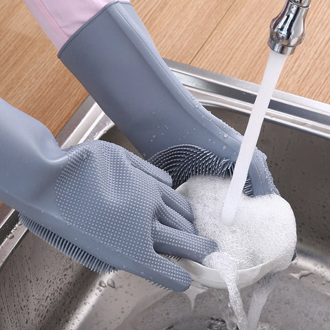 Magic Reusable Silicone Gloves