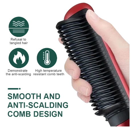 3 In 1 Hair Straightener Brush