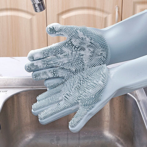 Magic Reusable Silicone Gloves