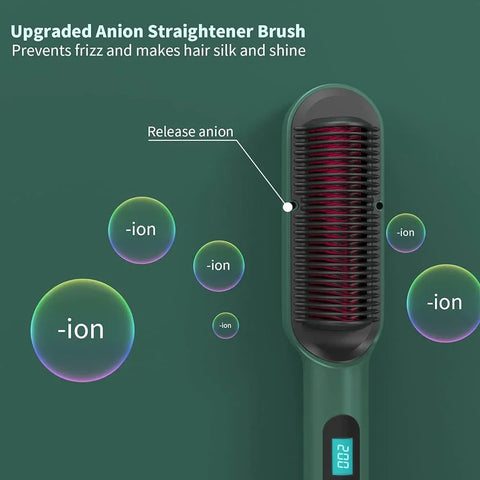 3 In 1 Hair Straightener Brush