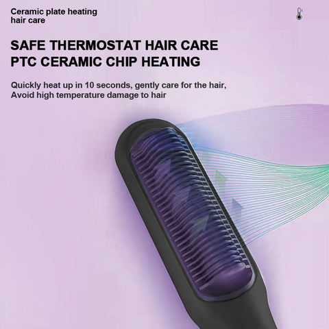 3 In 1 Hair Straightener Brush