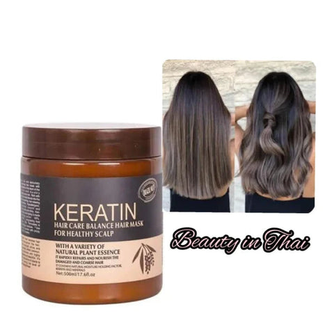 KERATIN HAIR CARE BALANCE HAIR MASK & HAIR TREATMENT – (500ML)
