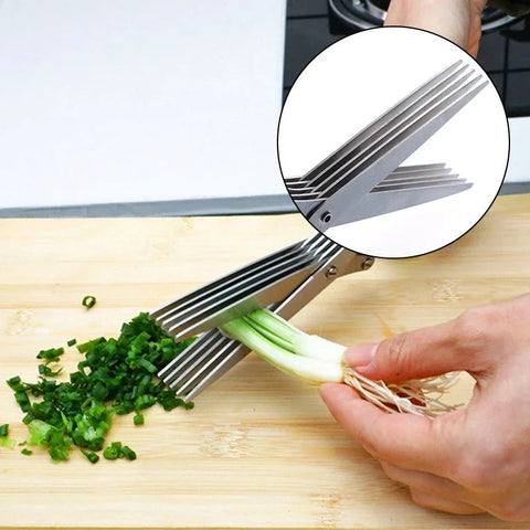 5 Layer Multifunction Kitchen Scissor