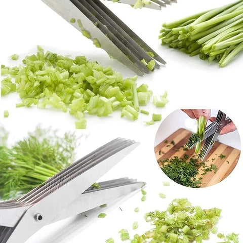 5 Layer Multifunction Kitchen Scissor