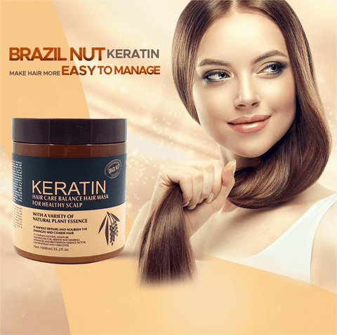 KERATIN HAIR CARE BALANCE HAIR MASK & HAIR TREATMENT – (500ML)