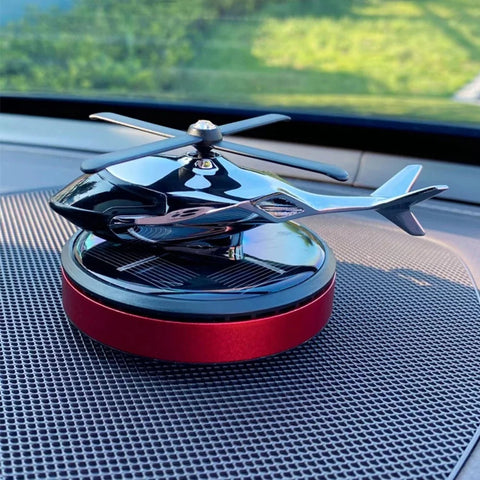 Solar Car Dashboard Helicopter for air fragrance