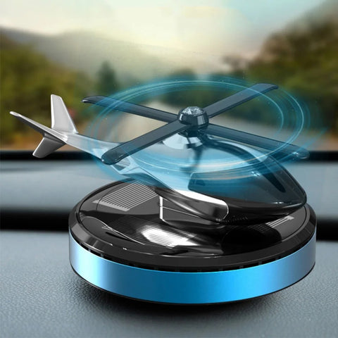 Solar Car Dashboard Helicopter for air fragrance