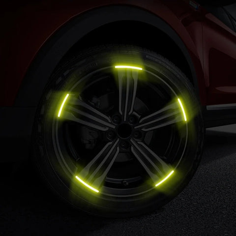 Car wheel light sticker ( 10pcs ) Multi colors