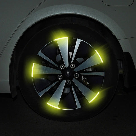 Car wheel light sticker ( 10pcs ) Multi colors