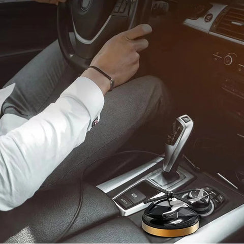 Solar Car Dashboard Helicopter for air fragrance