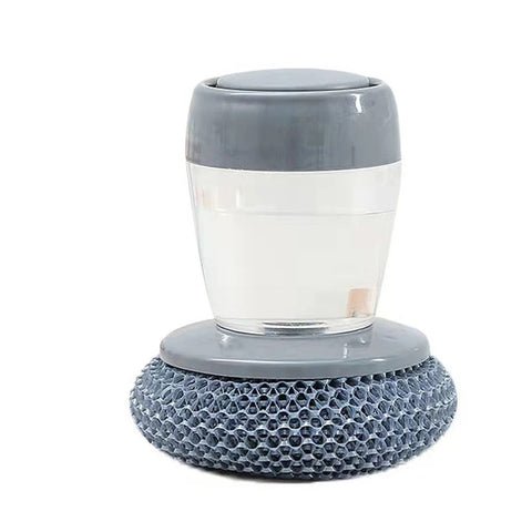 2 in 1 Dish Washing Soap Dispenser Cleaning Brush