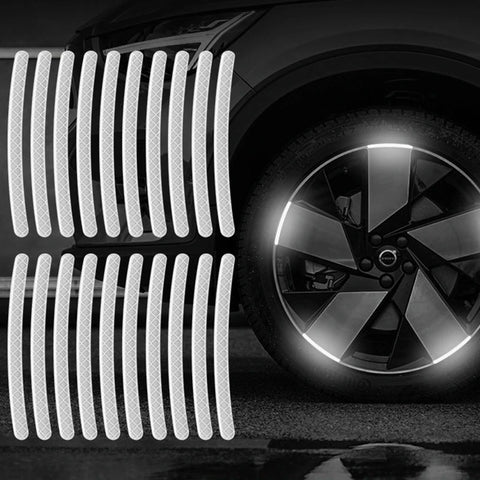 Car wheel light sticker ( 10pcs ) Multi colors