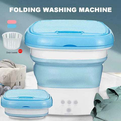 Mini Foldable Washing Machine with Dryer