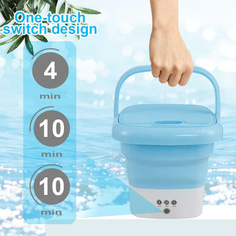 Mini Foldable Washing Machine with Dryer