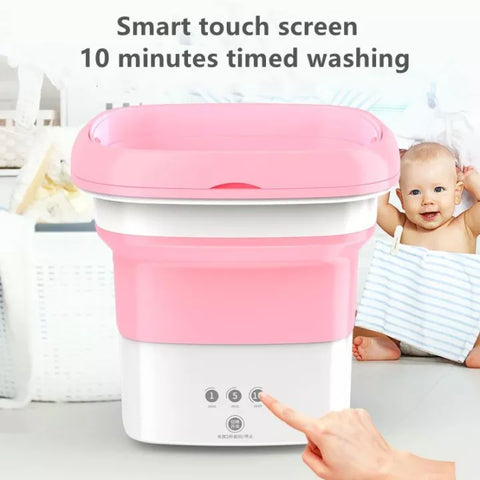 Mini Foldable Washing Machine with Dryer