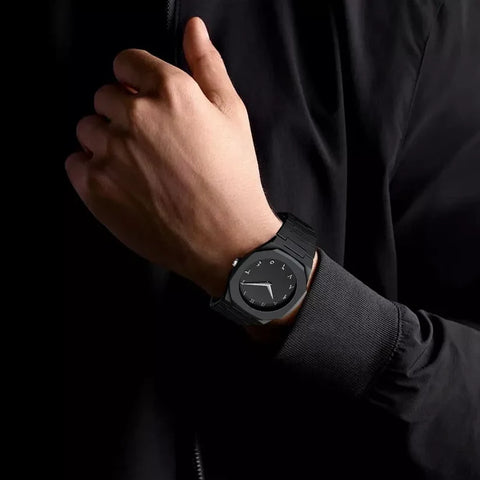 Premium Black Arabic Aura Watch