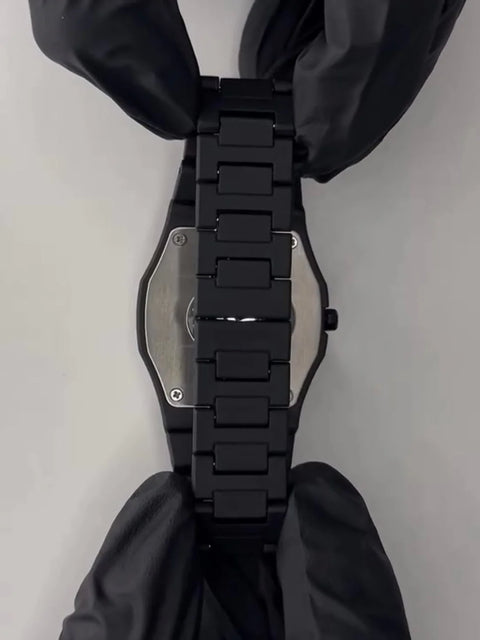 Premium Black Arabic Aura Watch
